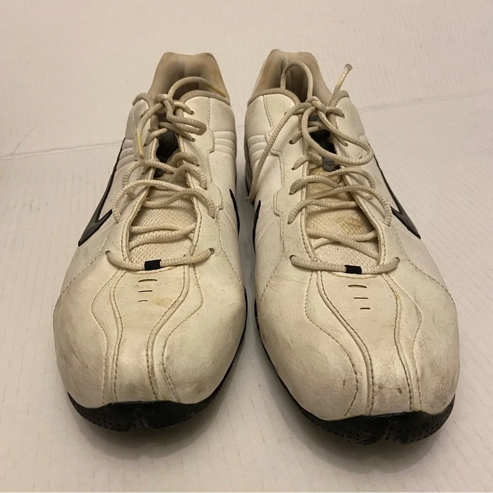 Nike Air Affect III 2010 Leather 386493-103 Mens White Black Sneakers Size 13. - Picture 2 of 10